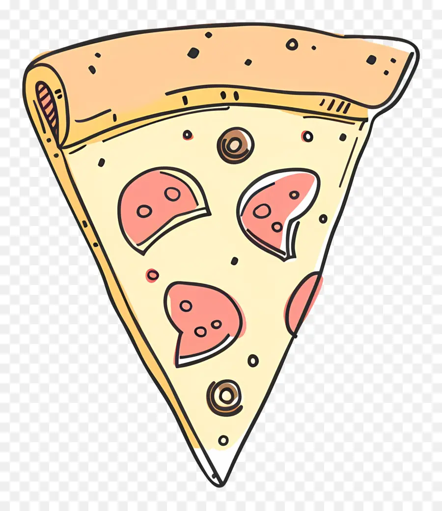 Coretan Pizza，Pizza PNG