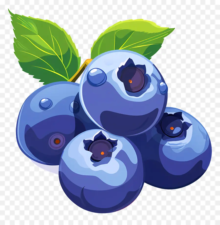 Blueberry，Daun Daun PNG