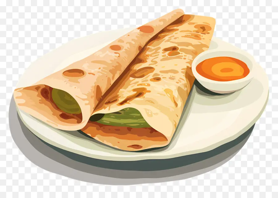 Dosa，Burrito PNG