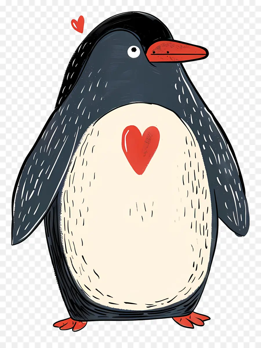 Kartun Penguin，Jantung PNG