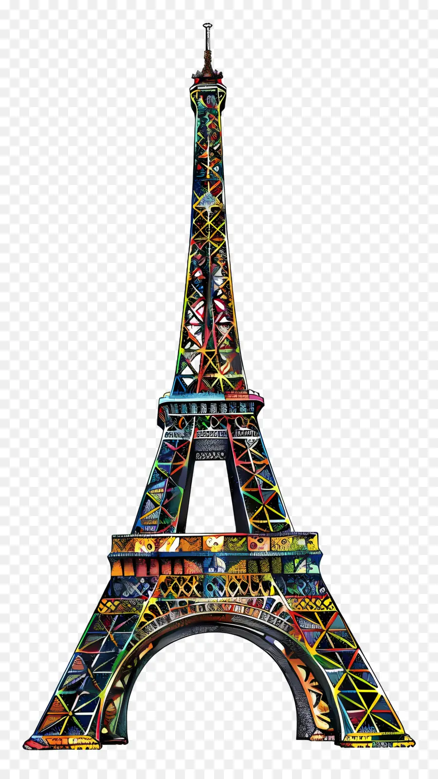 Menara Eiffel，Paris PNG