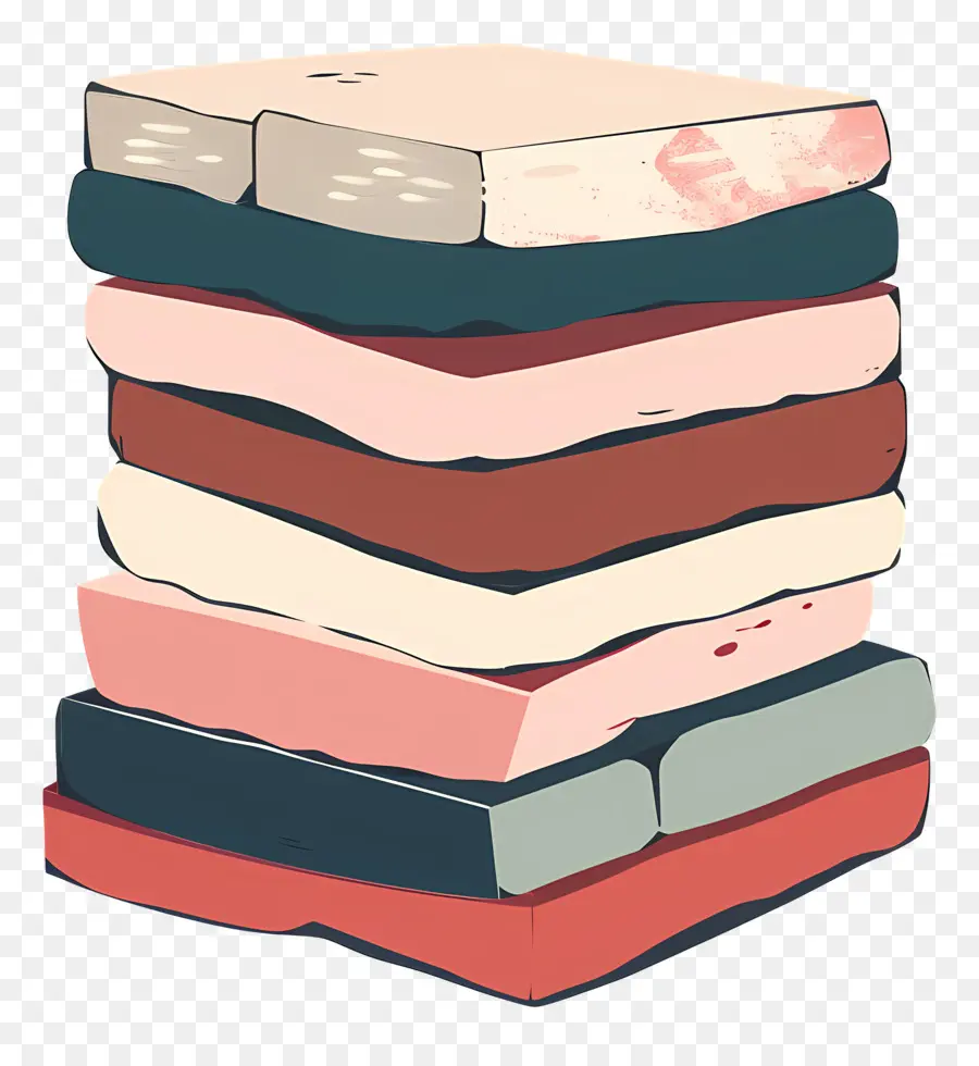 Tumpukan Batu Bata，Buku Stack PNG