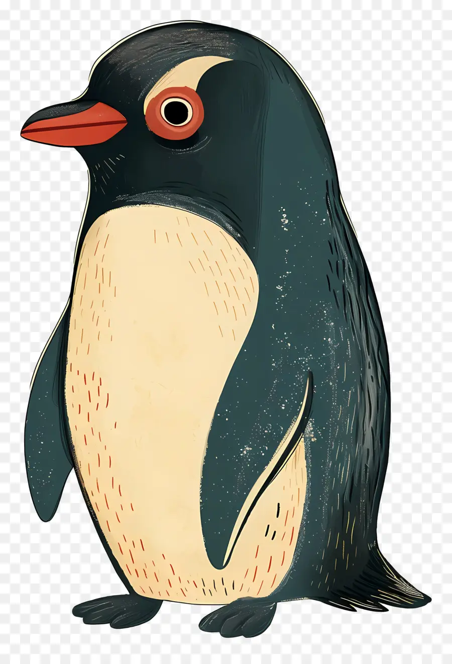 Kartun Penguin，Penguin PNG