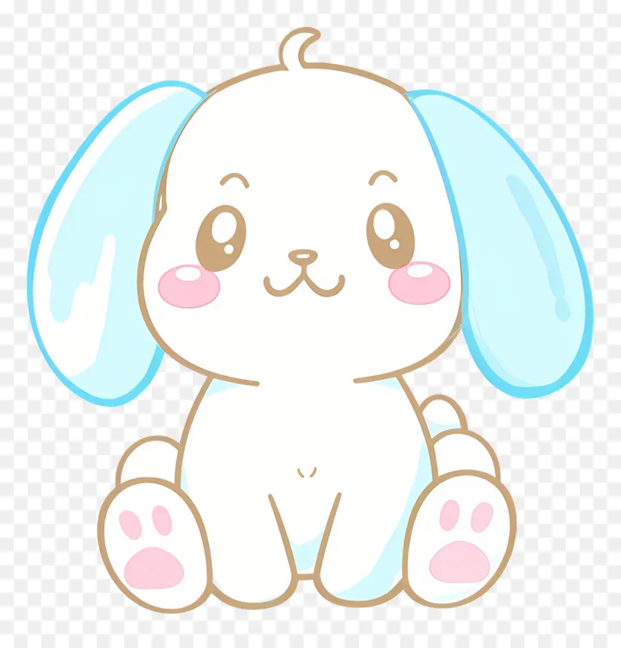 Cinnamoroll，Putih Anak Anjing PNG