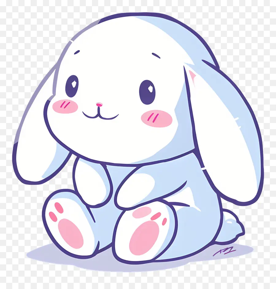 Cinnamoroll，Kelinci Putih PNG