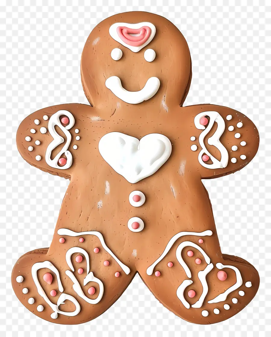 Natal Gingerbread，Manusia Kue Jahe PNG