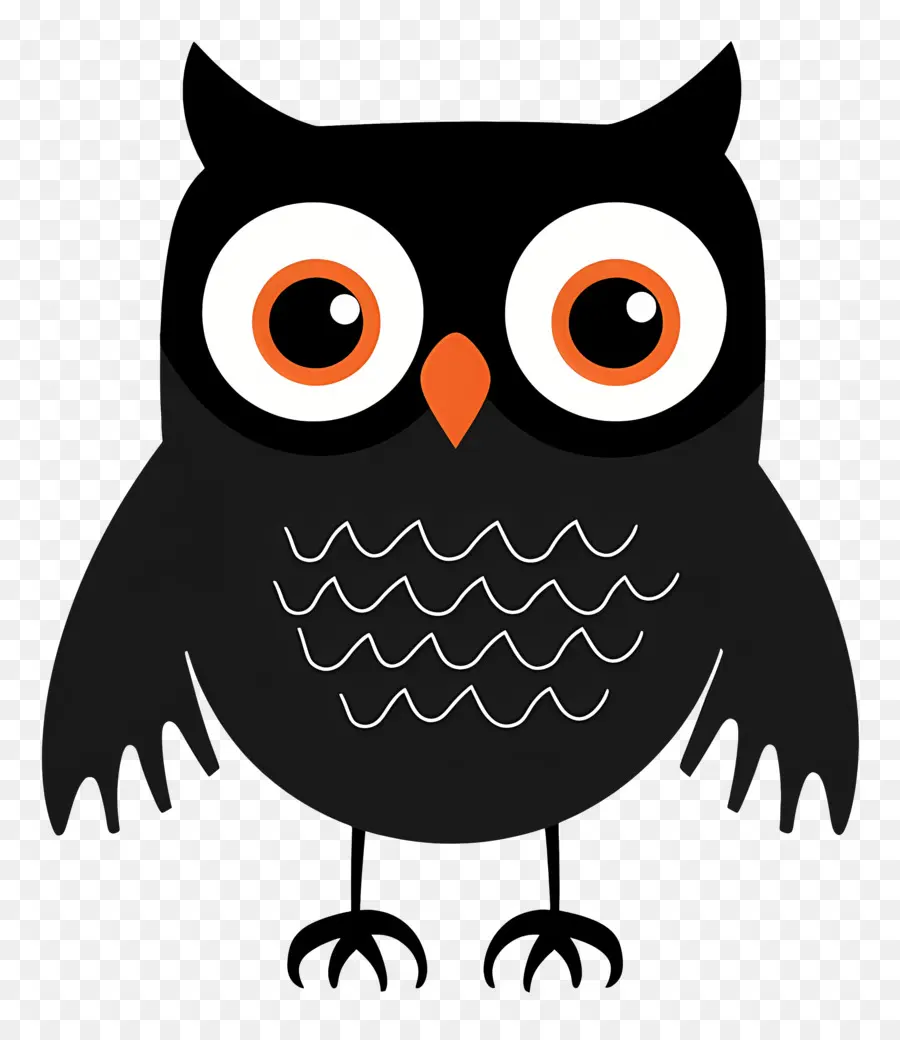 Halloween Owl，Burung Hantu PNG