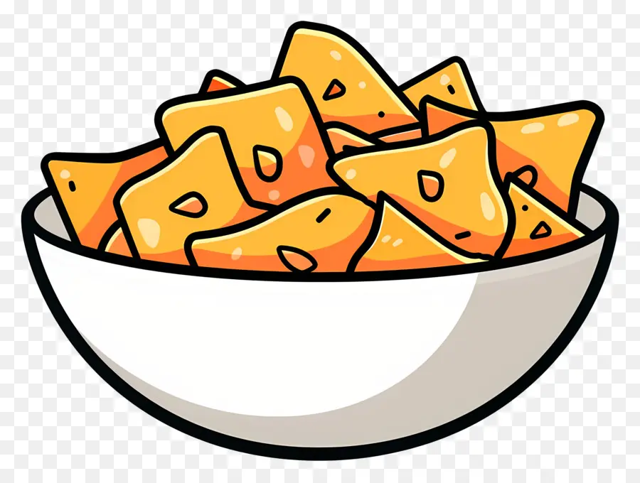 Chip Mangkuk，Tortilla Chips PNG