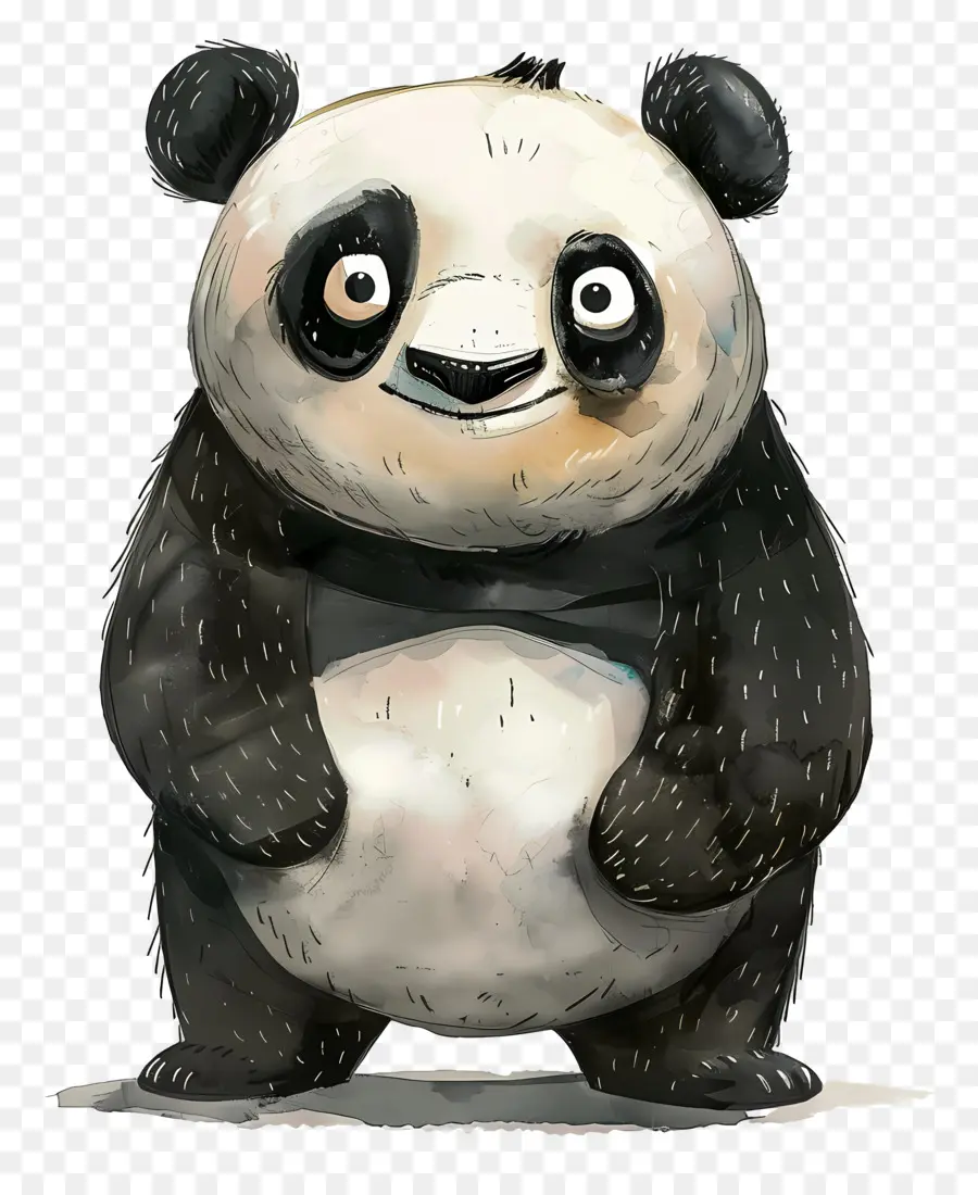 Kartun Panda，Panda Bear PNG