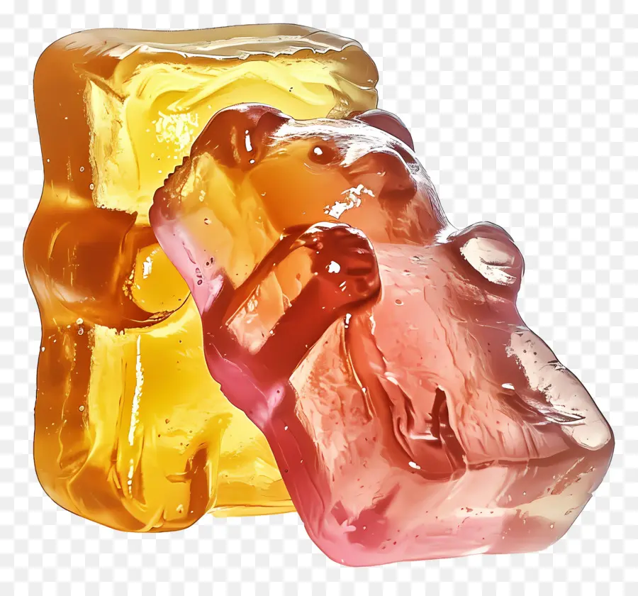 Permen Gummy，Beruang Bergetah PNG