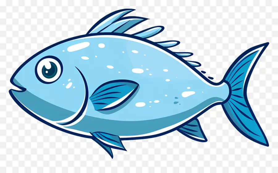 Ikan Clipart，Ikan Biru PNG