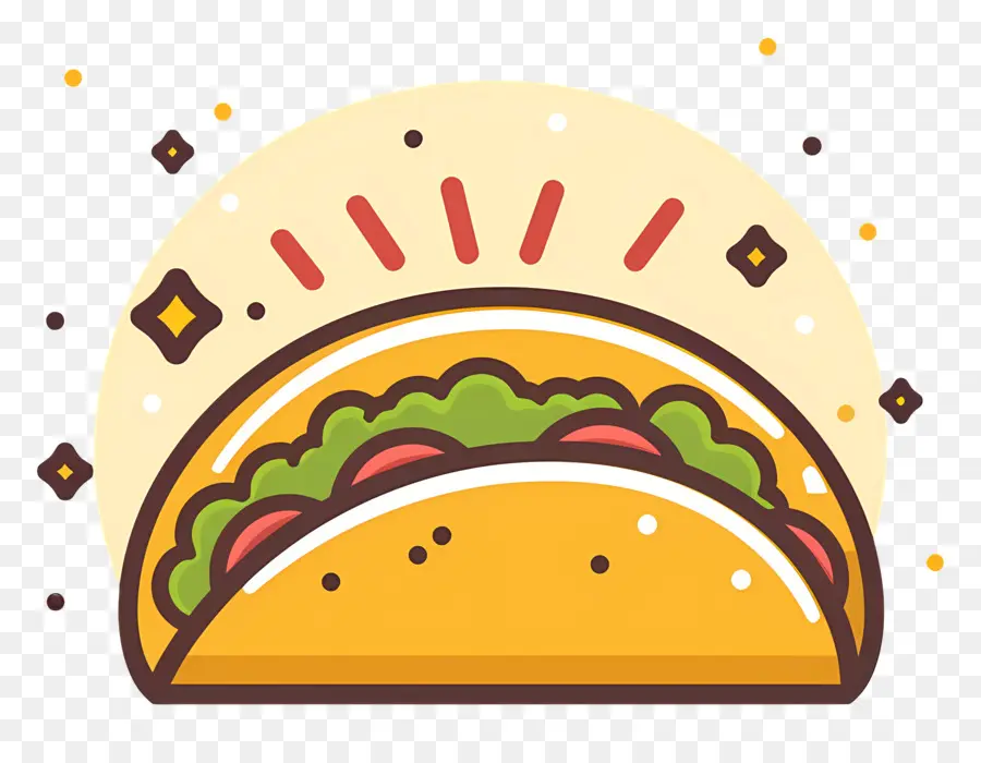 Taco，Makanan Meksiko PNG