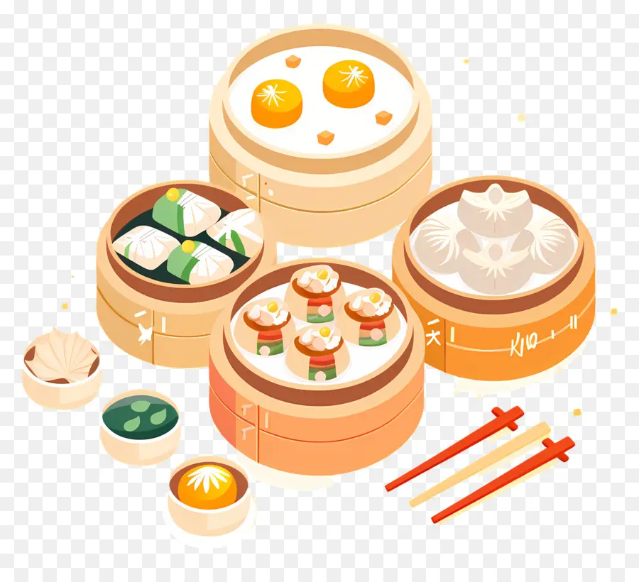 Dim Sum，Masakan Asia PNG