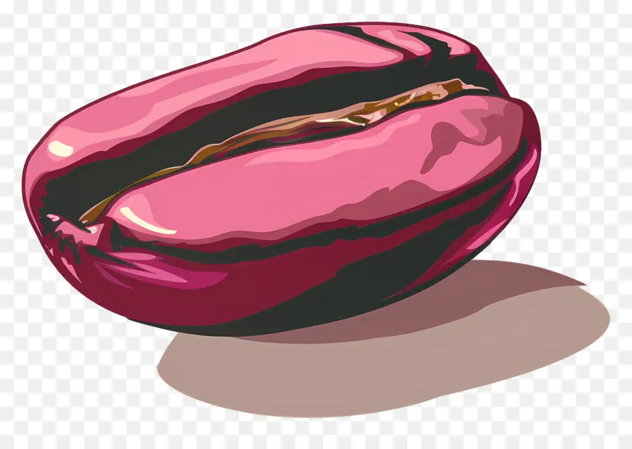 Biji Kopi，Pink PNG