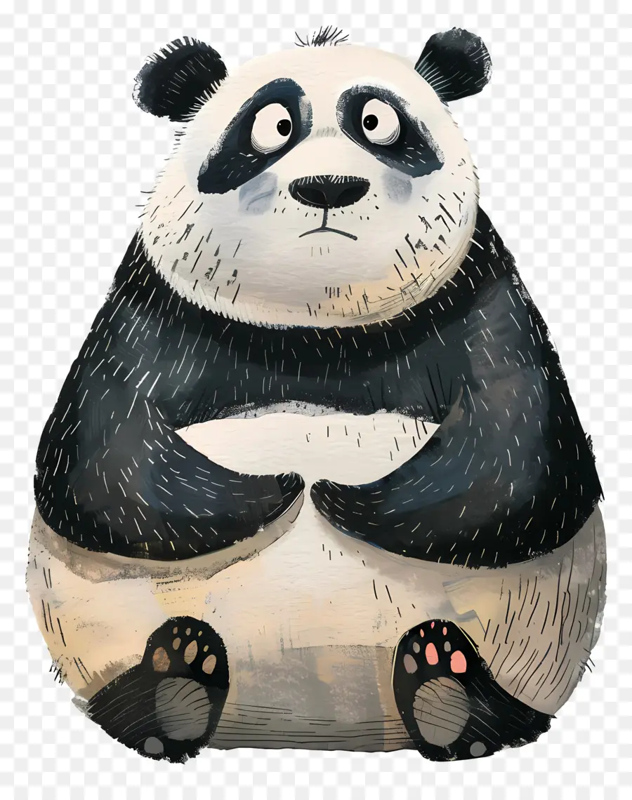 Kartun Panda，Panda PNG