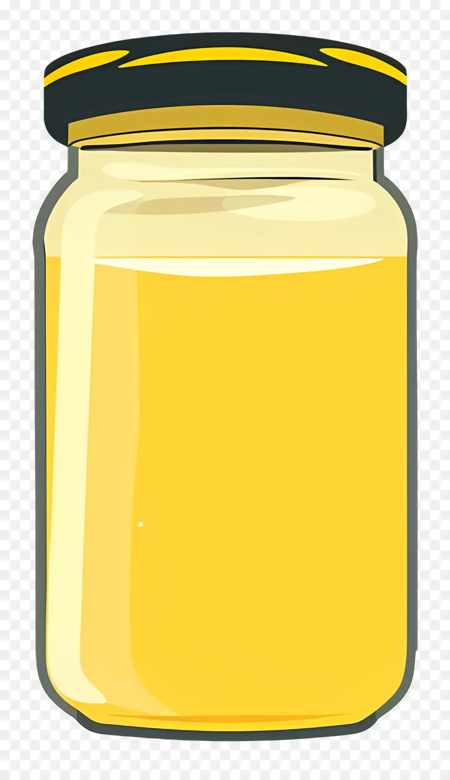 Ghee Butter Jar，Madu PNG