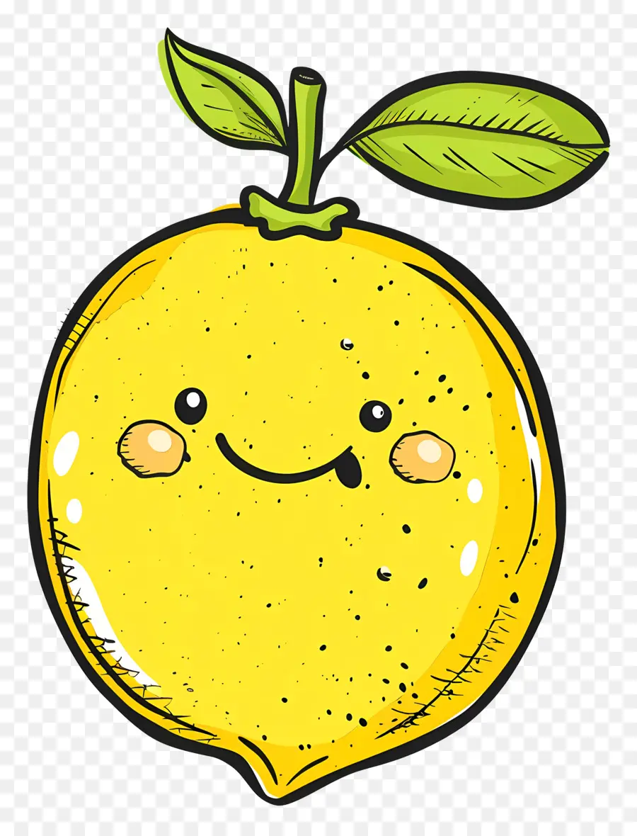 Doodle Lemon，Lemon PNG