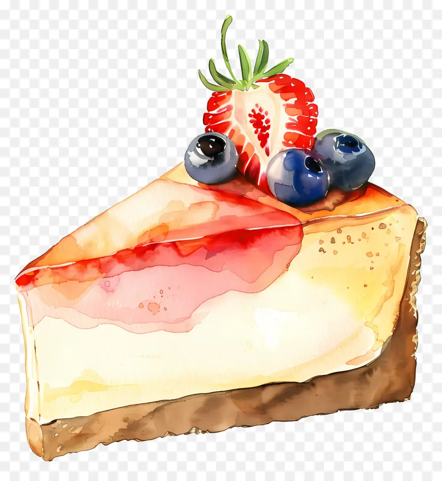 Cheesecake，Blueberry PNG