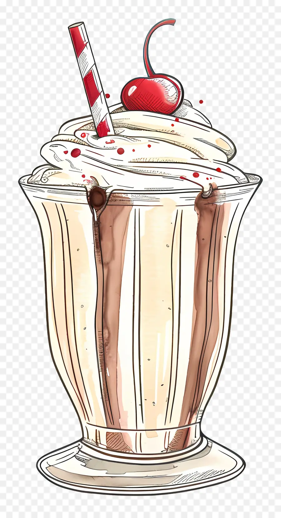 Piala Milkshake，Es Krim PNG