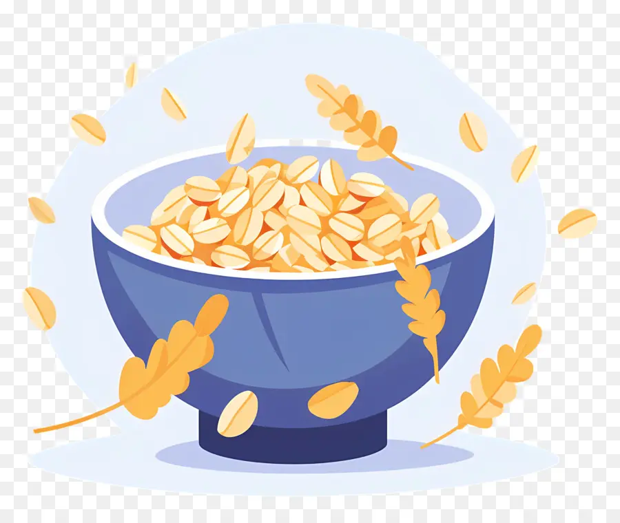 Oatmeal，Gandum PNG