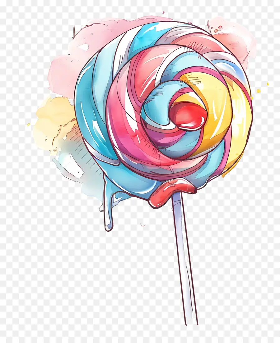 Permen，Lollipop PNG