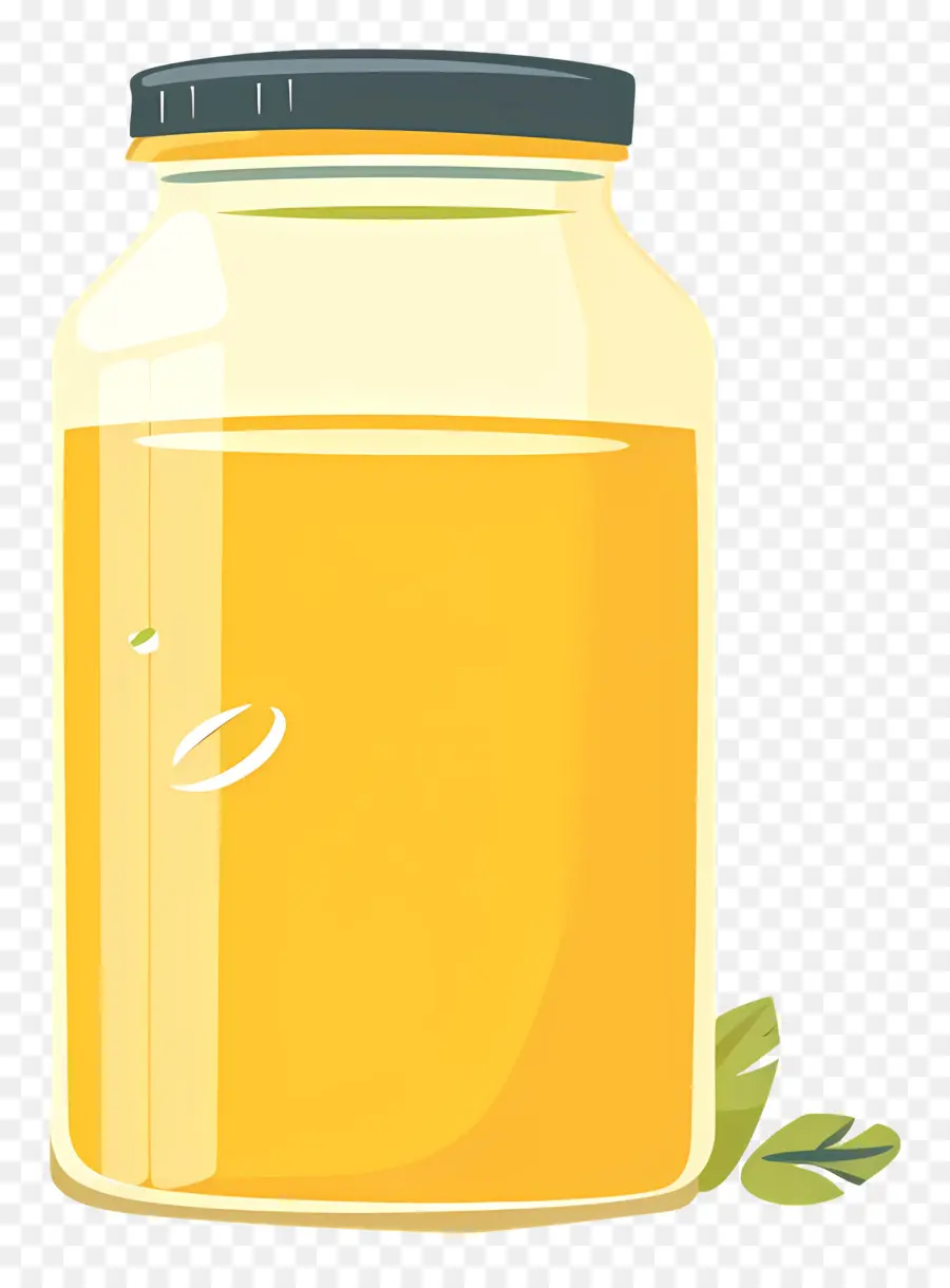 Ghee Butter Jar，Jus Jeruk PNG