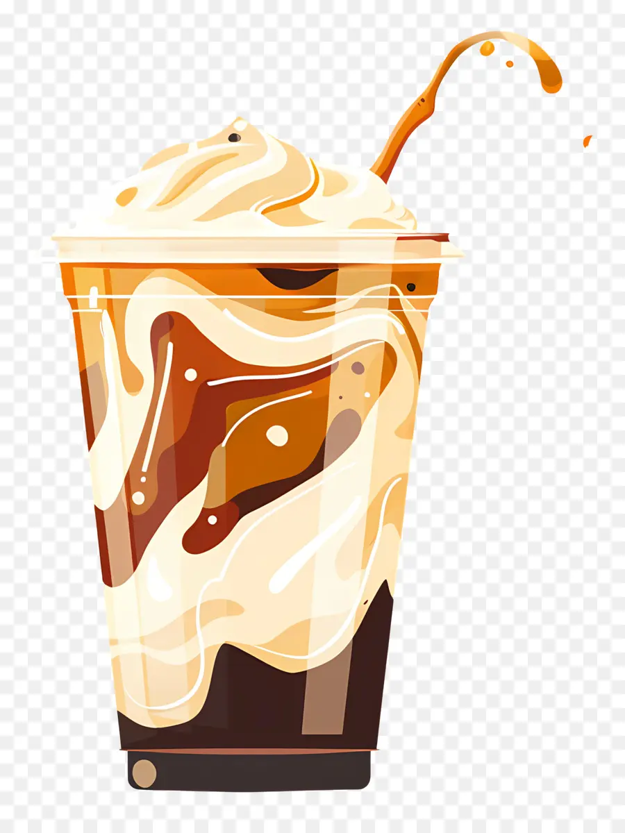 Es Kopi，Milkshake PNG