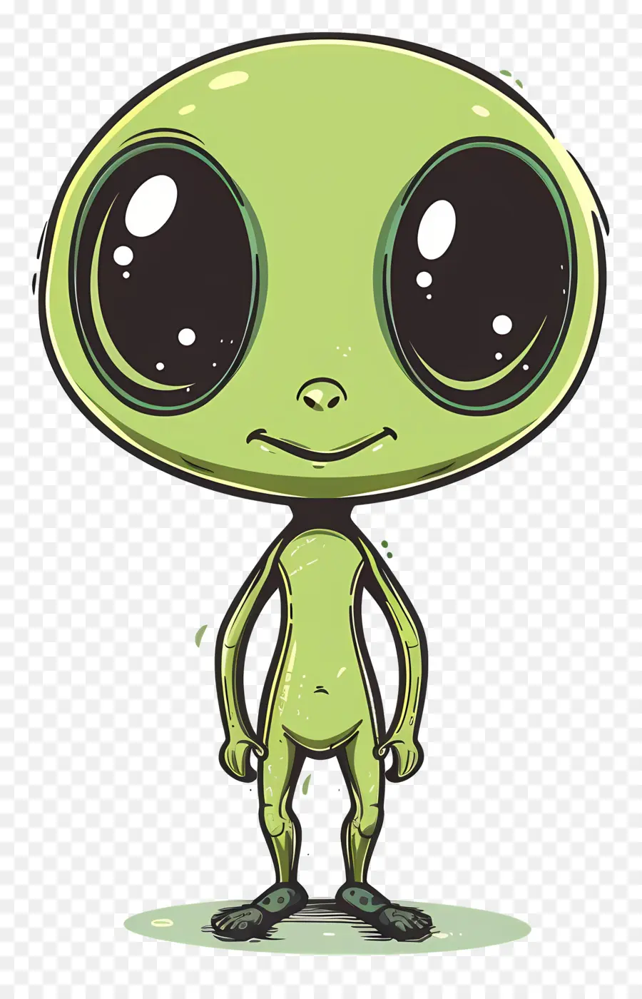 Kartun Asing，Alien PNG