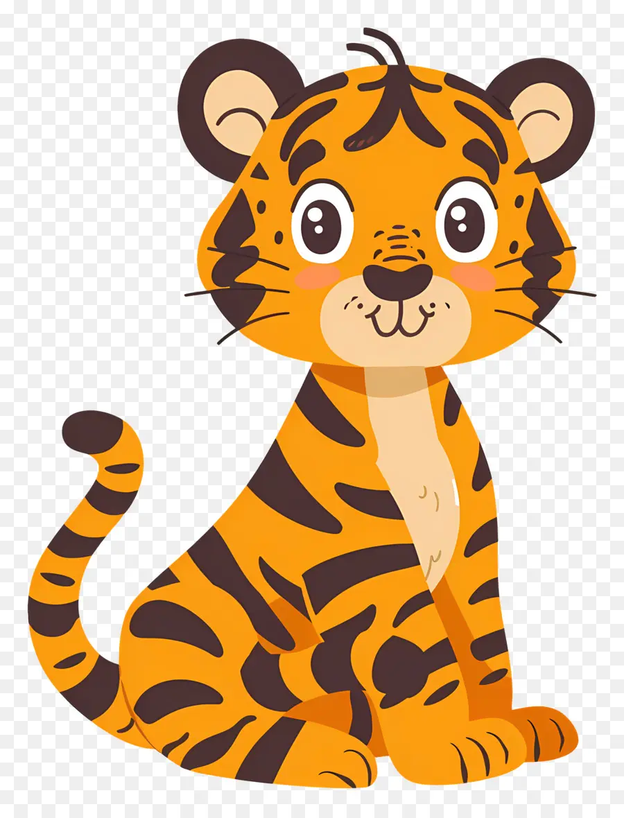 Harimau Kartun，Wajah Harimau PNG