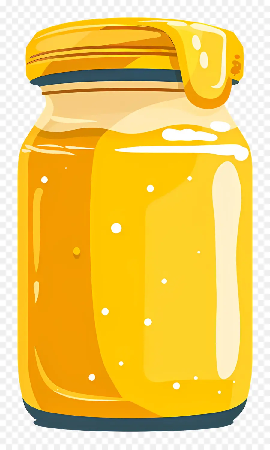 Ghee Butter Jar，Madu PNG