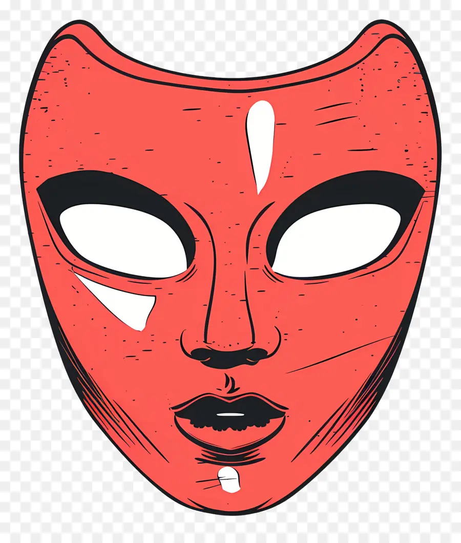 Masker，Topeng Alien PNG