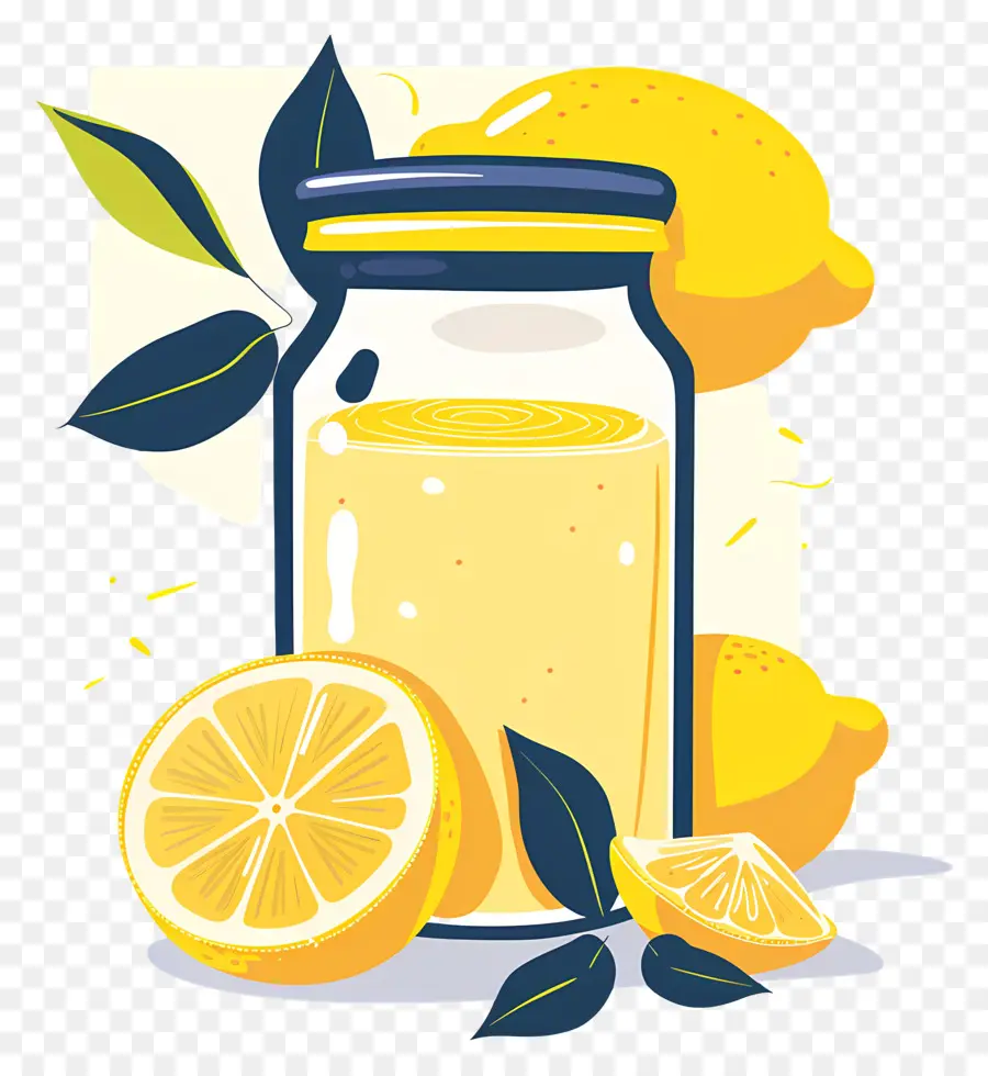 Selai Lemon，Jus Lemon PNG