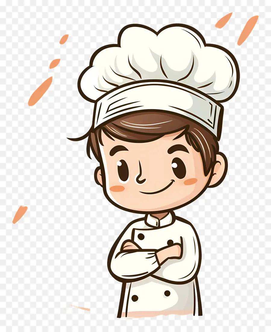 Doodle Chef，Kartun Chef PNG