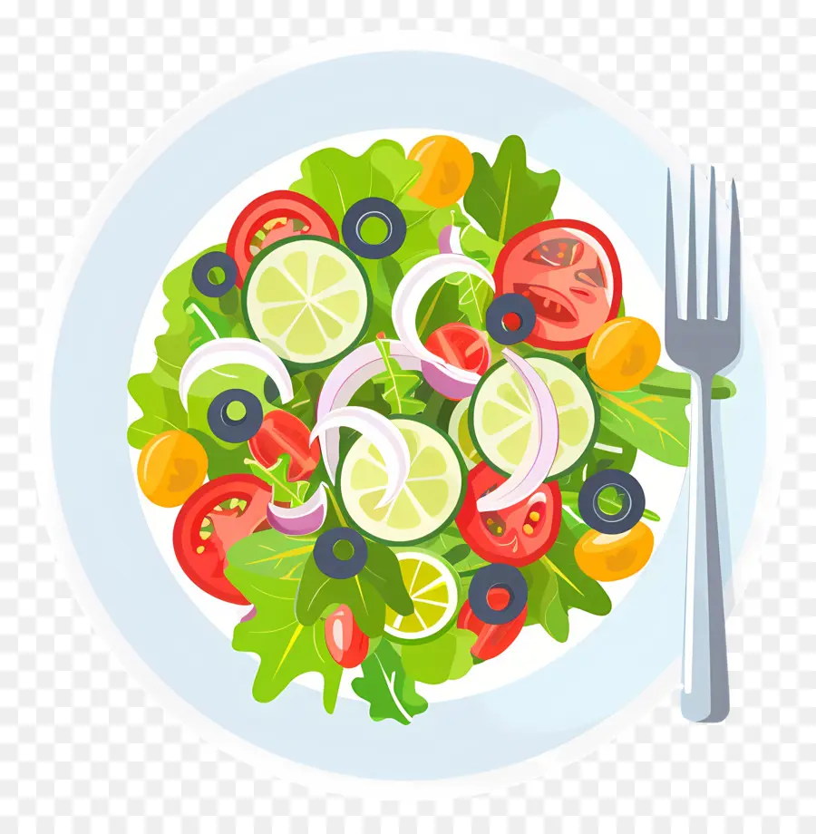 Salad Sehat，Salad PNG