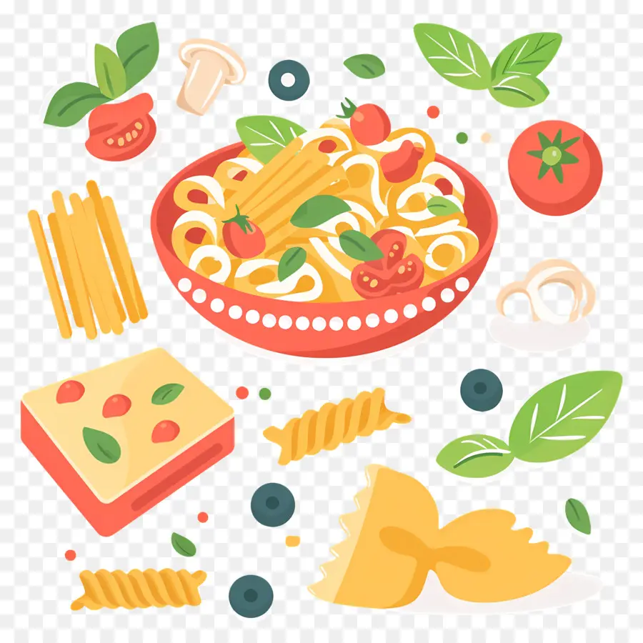 Pasta，Spaghetti PNG