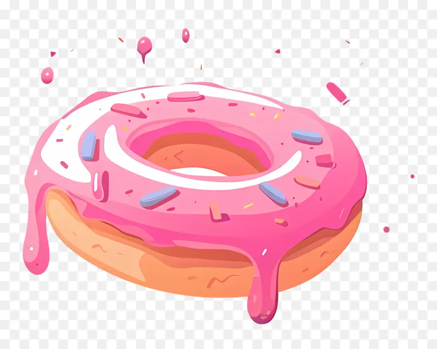 Donat，Pink Donat PNG