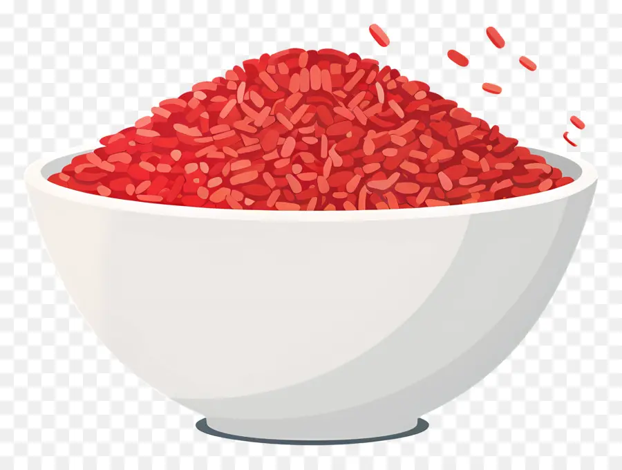 Beras Ragi Merah，Kacang Merah PNG