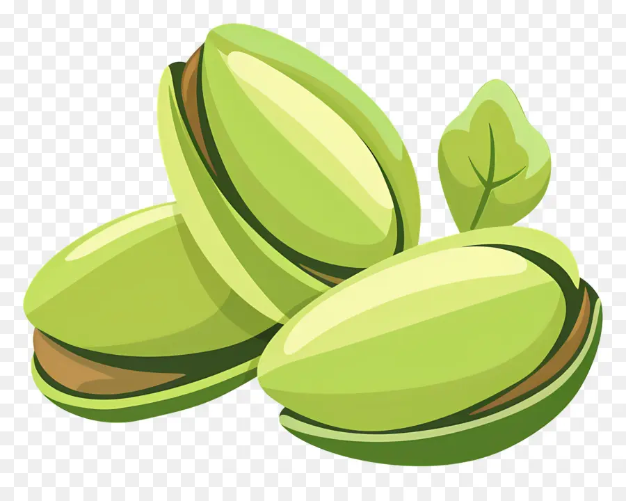 Pistachio，Almond Hijau PNG