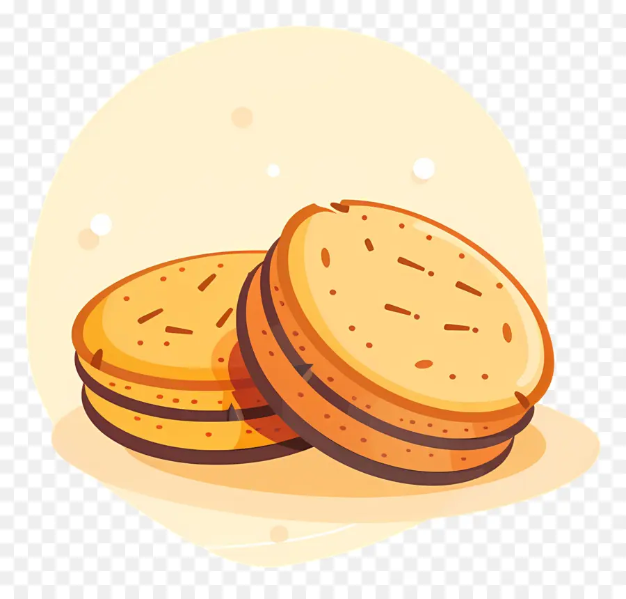 Oatmeal Cookie，Chocolate Chip Cookie PNG