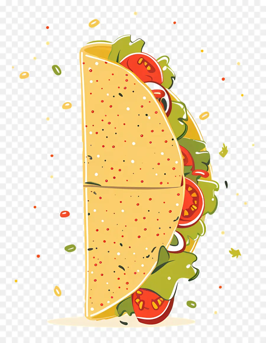 Taco，Makanan Meksiko PNG