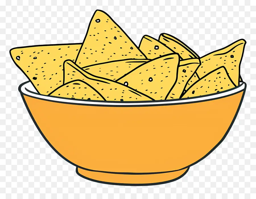 Chip Mangkuk，Tortilla Chips PNG