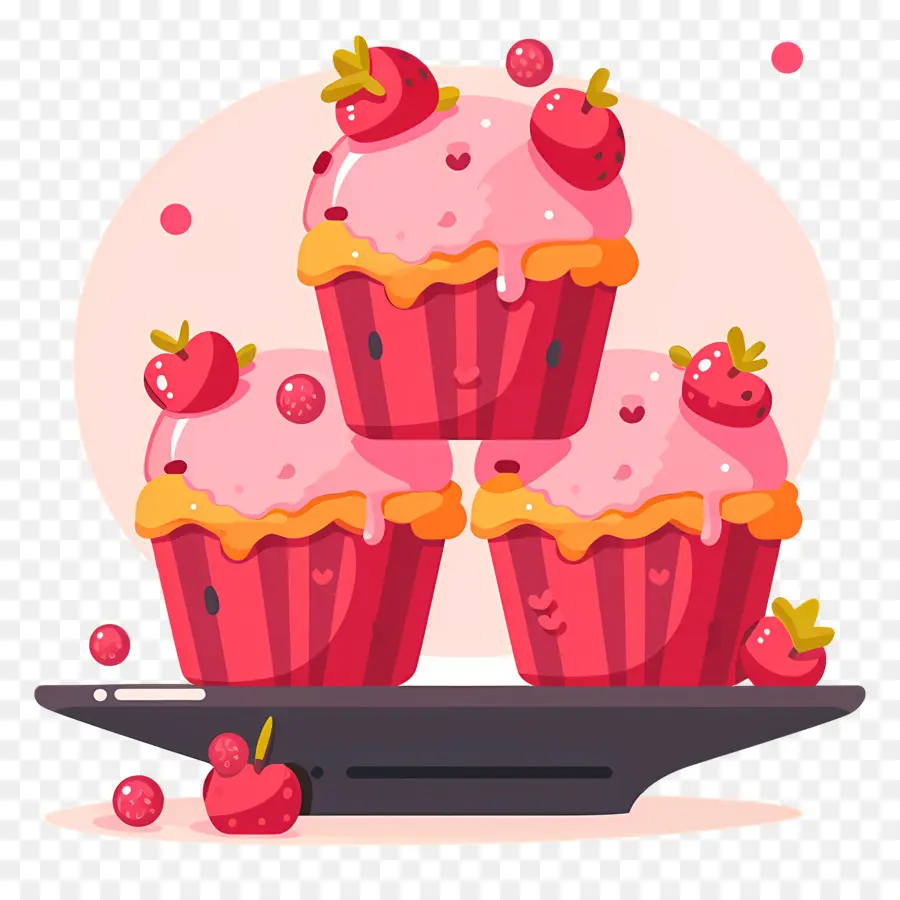 Muffin，Cupcakes PNG