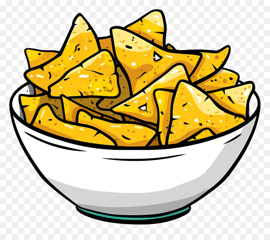 Chip Mangkuk，Nachos PNG