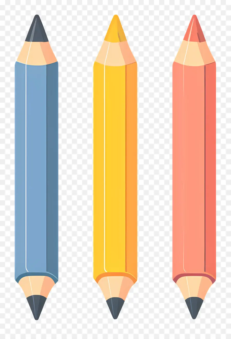 Pensil，Pensil Warna Warni PNG