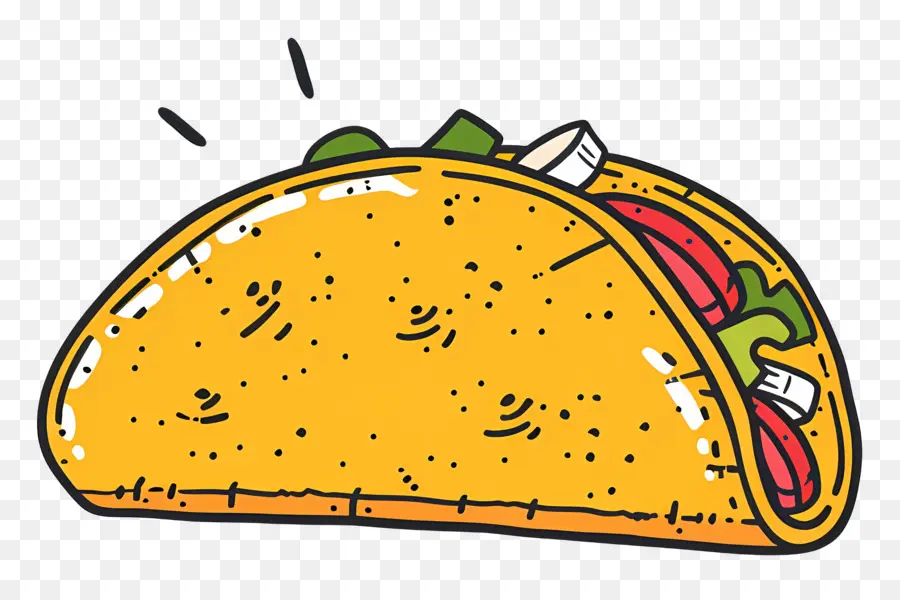 Taco，Kuning Shell PNG