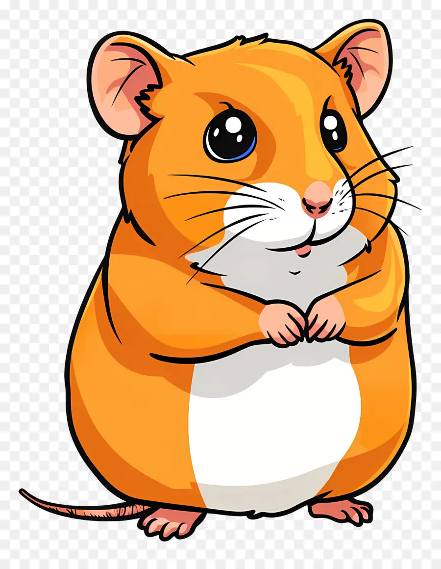 Hamster，Orange PNG