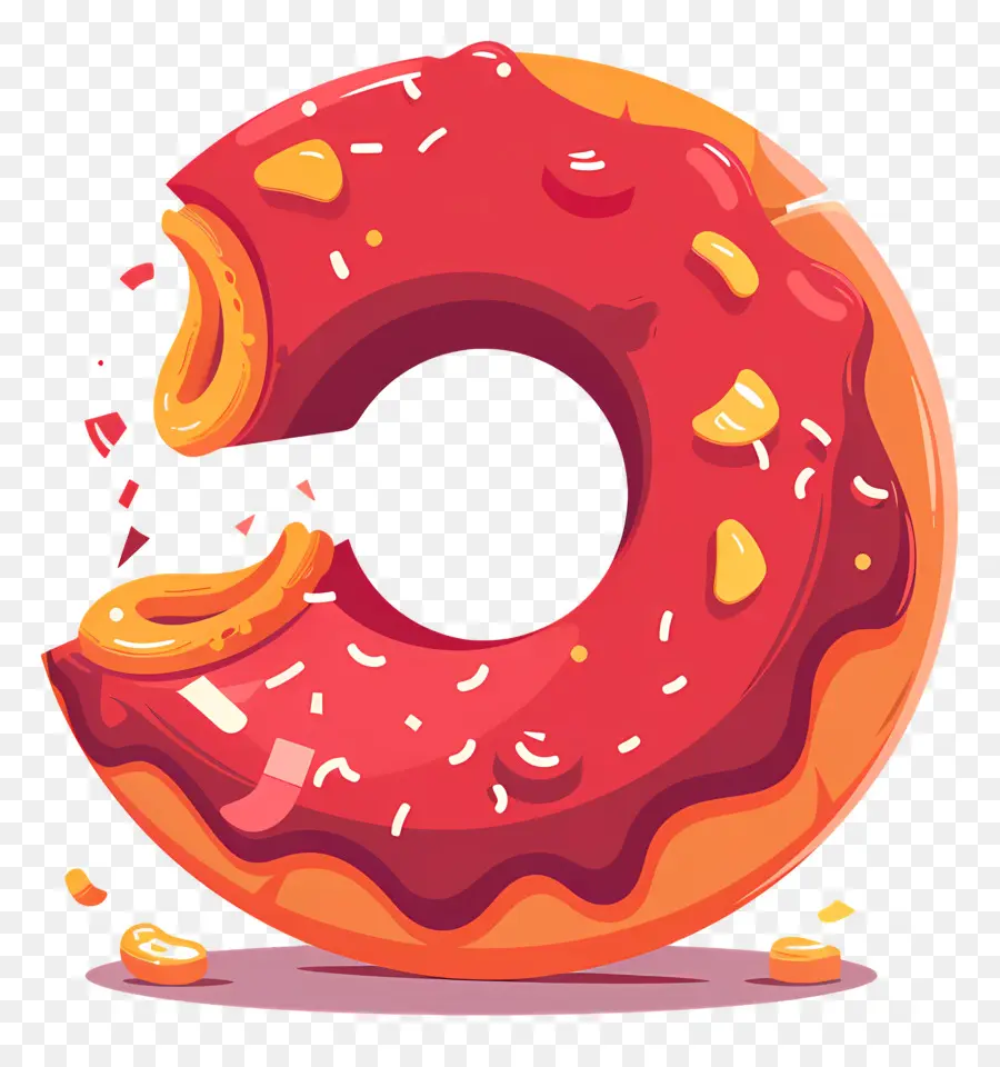 Donat Digigit，Donat PNG