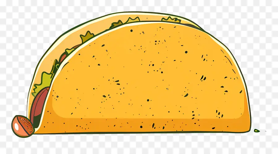 Taco，Tortilla Kuning PNG