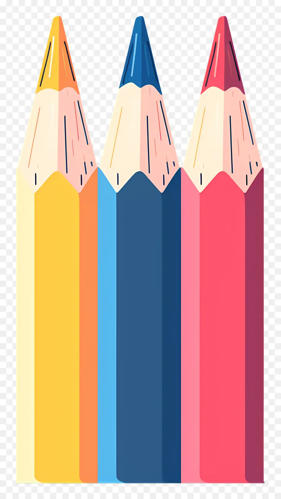 Pensil，Pensil Warna PNG