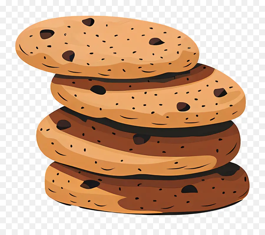 Oatmeal Cookie，Chocolate Chip Cookie PNG